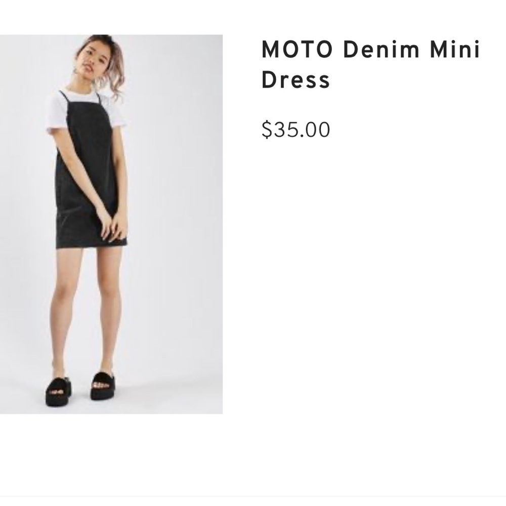 Top Shop MOTO mini dress size 0